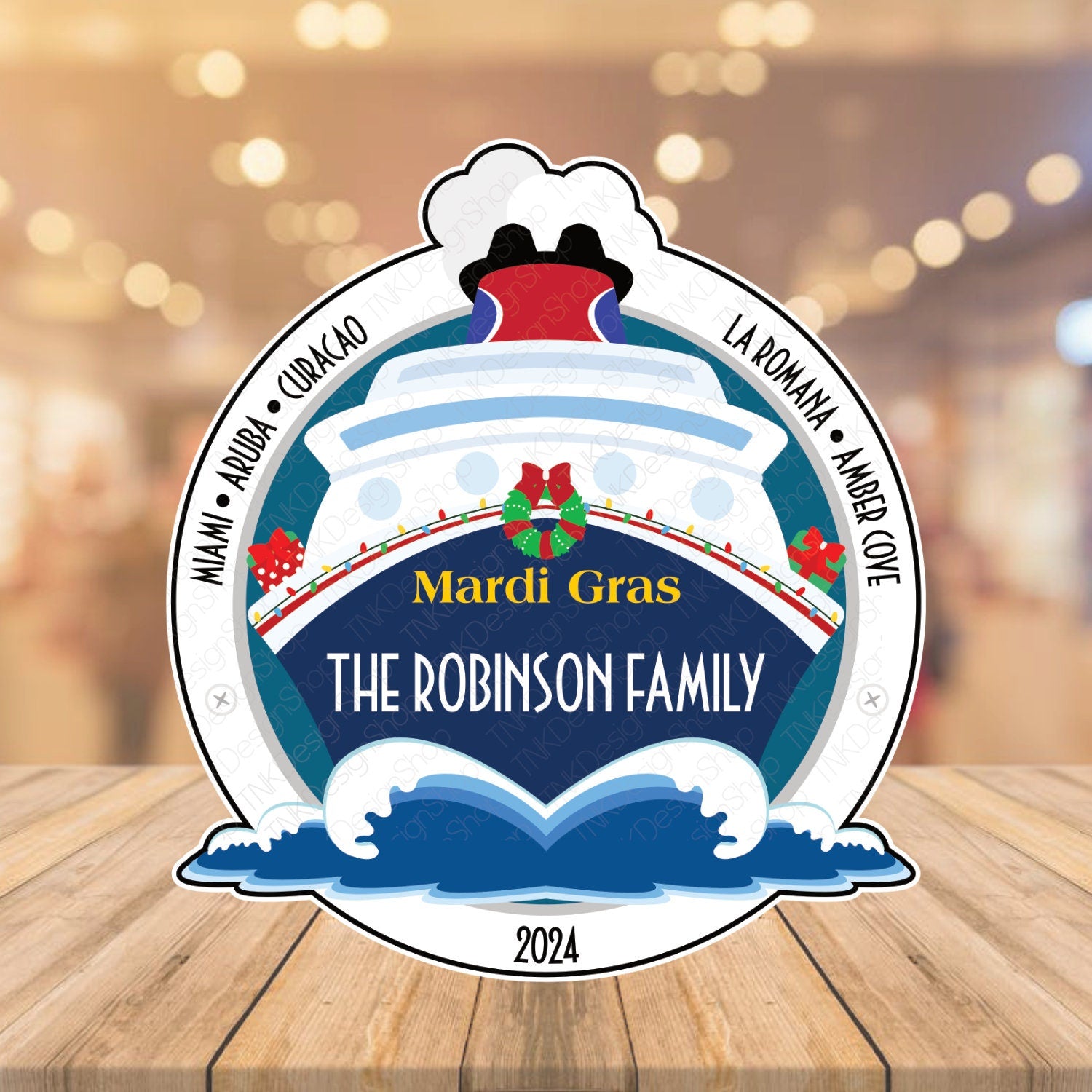Carnival Cruise Stateroom Door Magnet | Custom Cabin Decor
