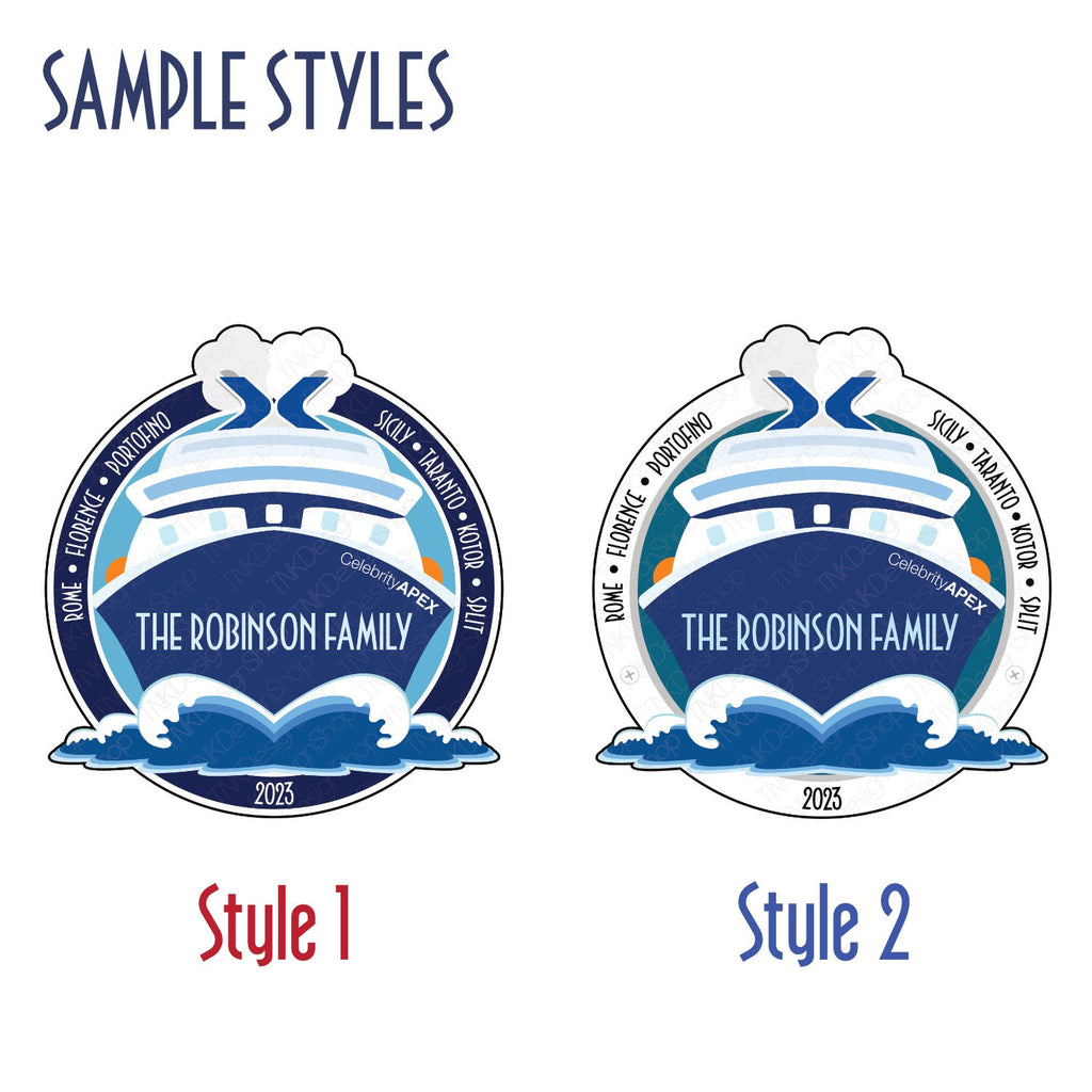 Personalized Celebrity Cruises Door Magnet | Custom Ship Decor