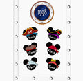 Disney Mickey Ears Pirate Theme Cruise Door Magnet | Custom Name Tag