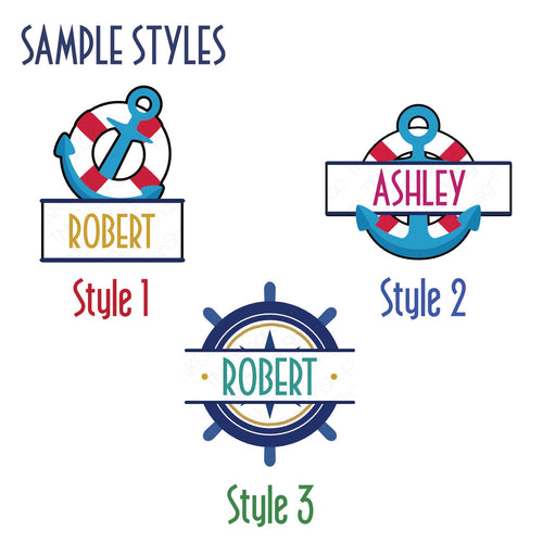 Custom Cruise Door Magnet Name Tag | Universal Cabin Decor
