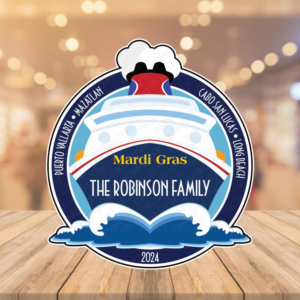 Carnival Cruise Stateroom Door Magnet | Custom Cabin Decor