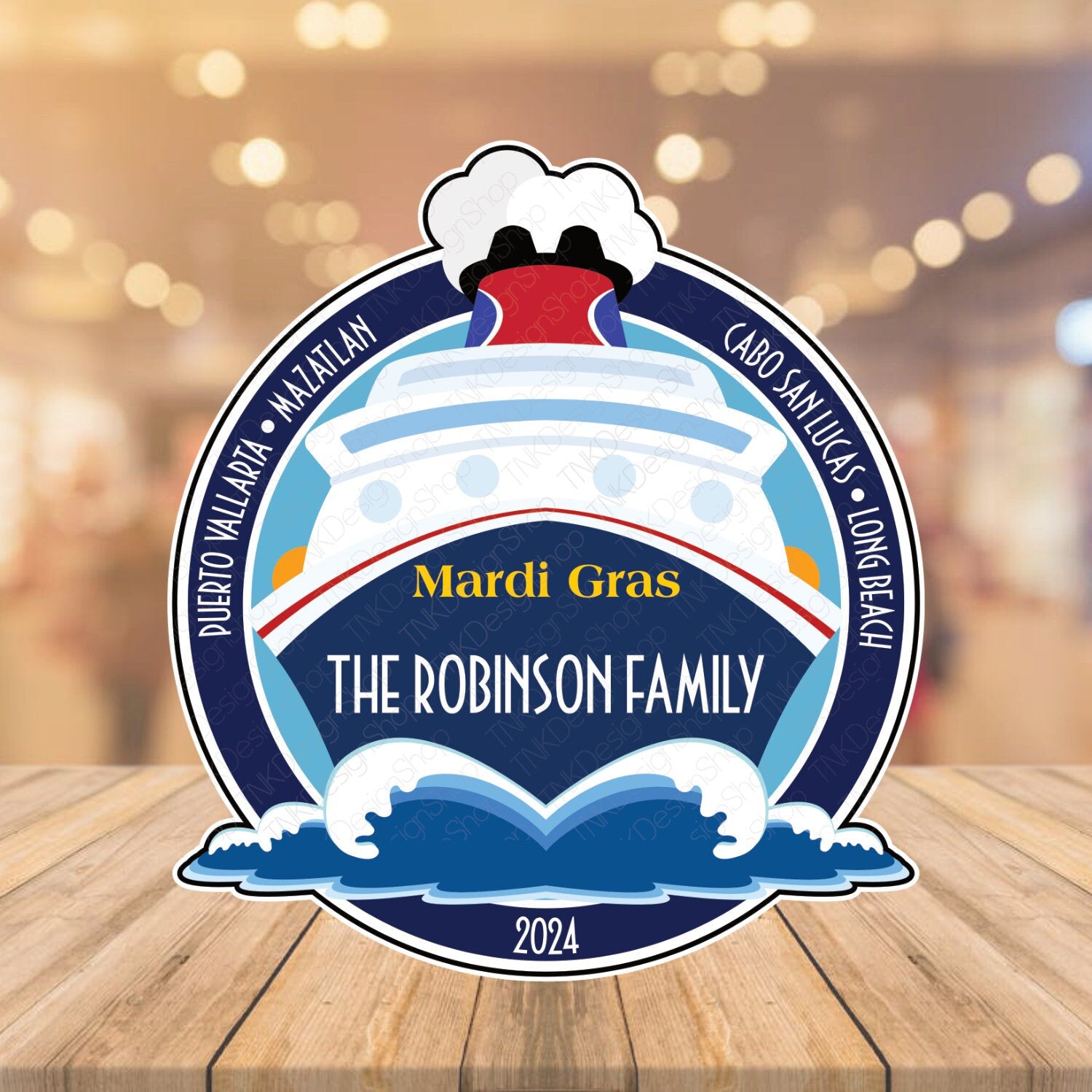 Carnival Cruise Stateroom Door Magnet | Custom Cabin Decor