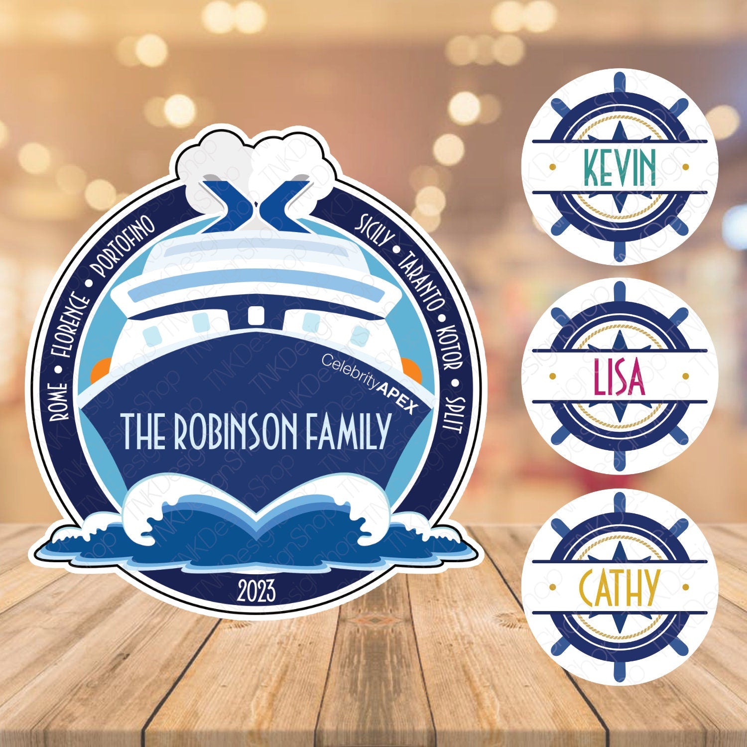 Personalized Celebrity Cruises Door Magnet | Custom Ship Decor