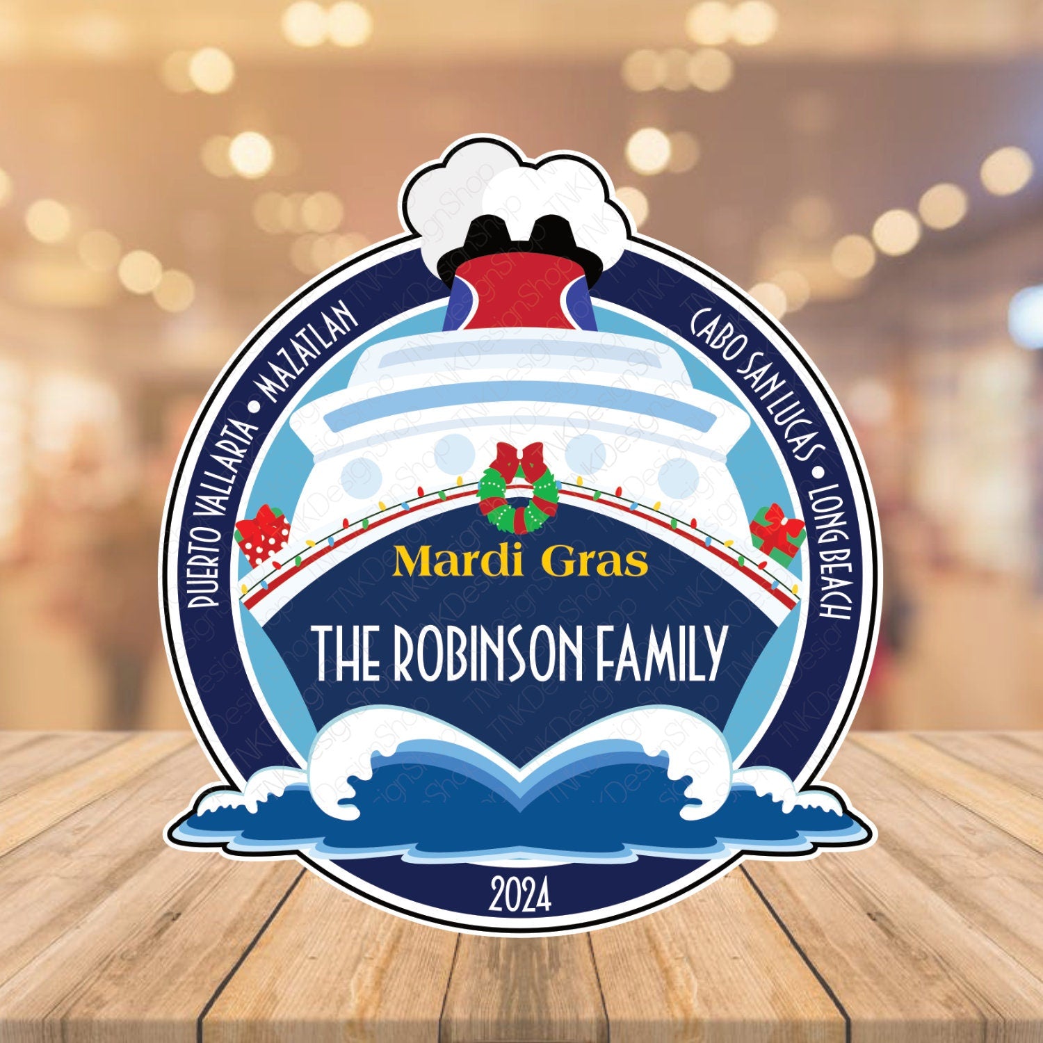 Carnival Cruise Stateroom Door Magnet | Custom Cabin Decor